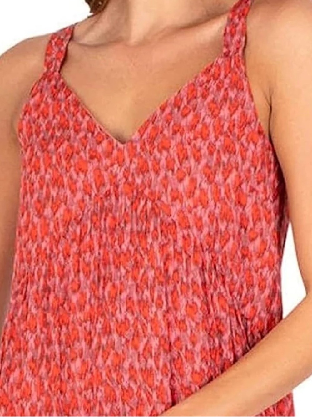New Joie Limited Edition V-Neck Ladies Maxi Tiered Skirt Dress - Picture 3 of 3
